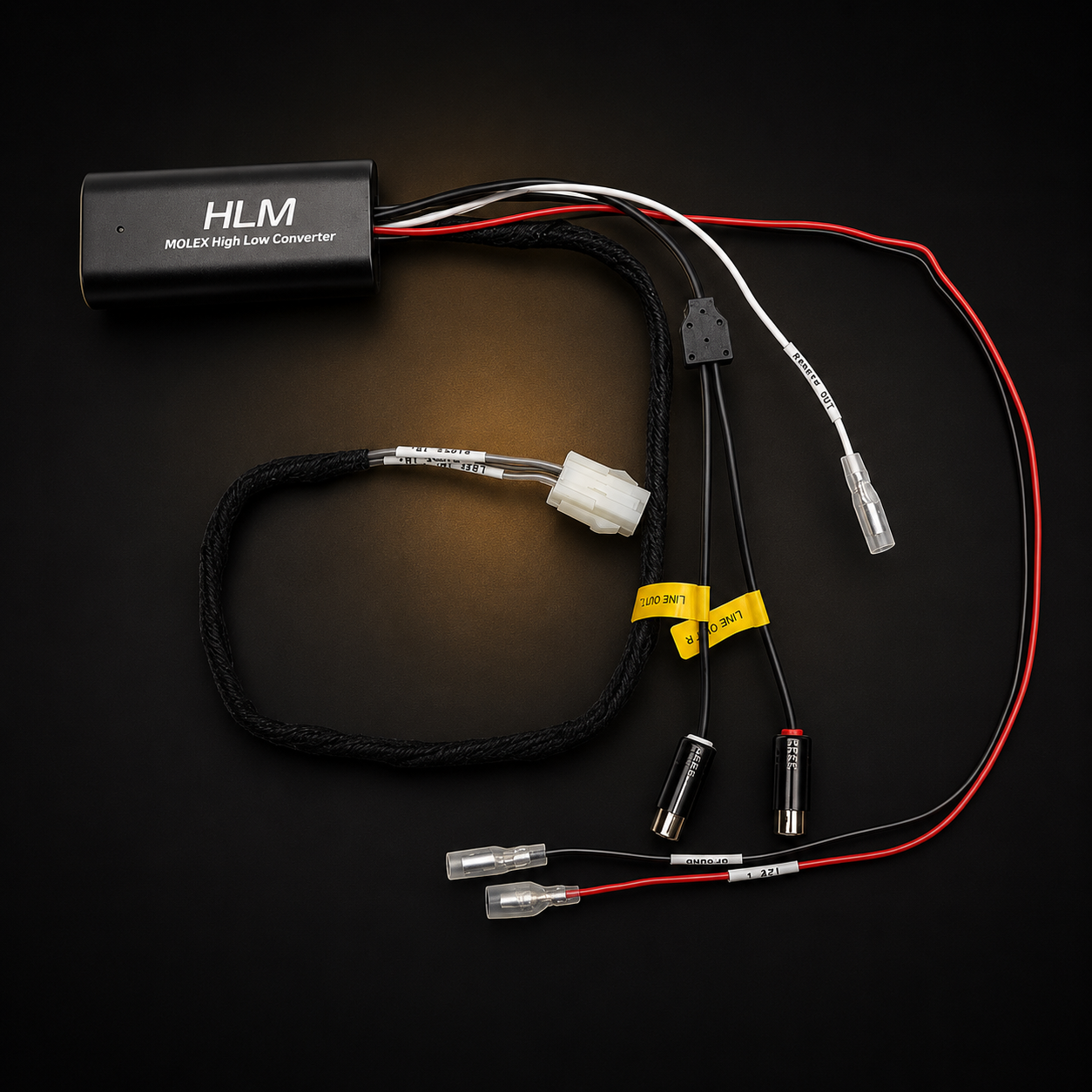 Option HLM High-Low adapter til fabriksradio