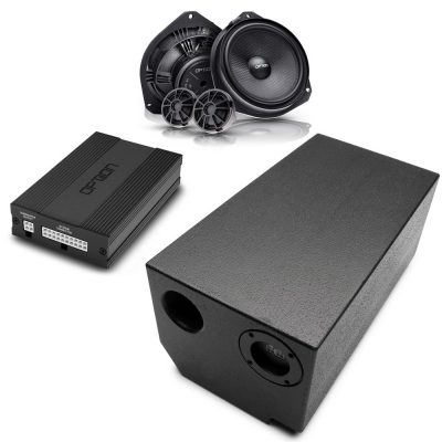 Soundsystem für Opel Movano C | DSP Endstufe + Subwoofer + Lautsprecher | V2 | OPTION