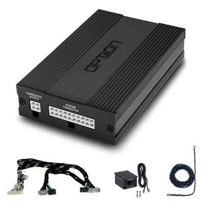 DSP-6 forstærker til Toyota Yaris (ikke GR) | DSP-forstærker + Plug & Play kabelkit | OPTION