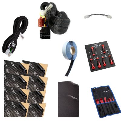 Soundsystem für Mercedes Sprinter W906 / VW Crafter 1 | DSP-Endstufe + Lautsprecher + Subwoofer + Dämmung