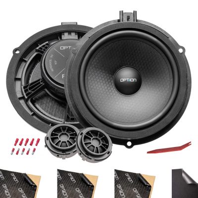 Lautsprecher für Ford Fiesta VII Front inkl. Dämmung | Plug & Play | OPTION