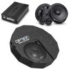 DSP Soundsystem für Skoda Karoq 1. Generation | V2 Drive (DSP Endstufe + Frontlautsprecher-Set + Subwoofer in Reserverad Mulde) | Plug & Play | OPTION