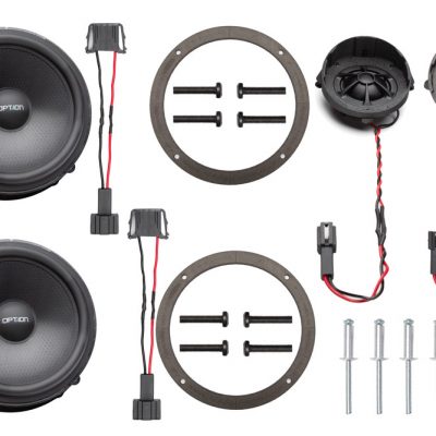 Soundsystem für Seat Leon 5F (ohne Soundsystem) | DSP-Verstärker, Lautsprecher, Subwoofer | V3 | OPTION