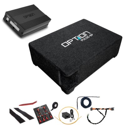 Soundsystem til Skoda Kodiaq II | V2 | DSP6 forstærker + PULSE-8P subwoofer | Plug & Play | OPTION