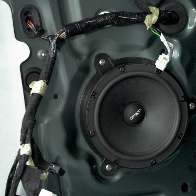 Lautsprecher für Dacia Duster (SR) Front inkl. Dämmung/Zubehör | Plug & Play | OPTION
