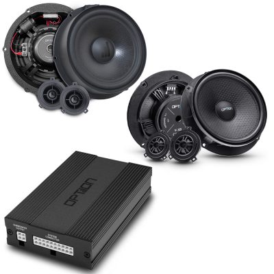Soundsystem til VW Tiguan II | V2 | DSP6 forstærker + subwoofer + højttalere | OPTION