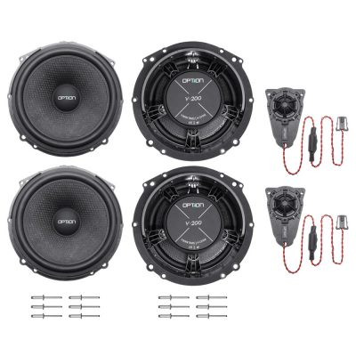 Lautsprecher Set für VW T5 | Plug & Play | OPTION