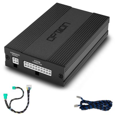 DSP-6 forstærker til Fiat Ducato 9 med 10" radio fra fabrikken (Citroën Jumper / Peugeot Boxer) inkl. setup OPTION