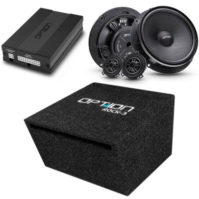 Soundsystem für VW Crafter 2 / MAN Tge | V3 | DSP-Endstufe + Subwoofer + Lautsprecher | OPTION