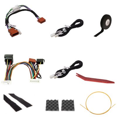 OPTION AIR-2 Verstärker für Nissan Qashqai (J11) | 2-Kanal Mini Verstärker | Plug & Play