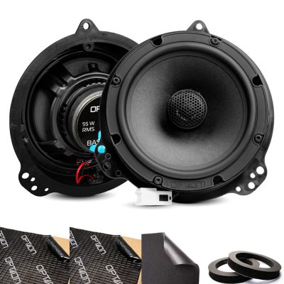 Heck-Lautsprecher-Set für Nissan Qashqai J11 | Plug & Play | OPTION