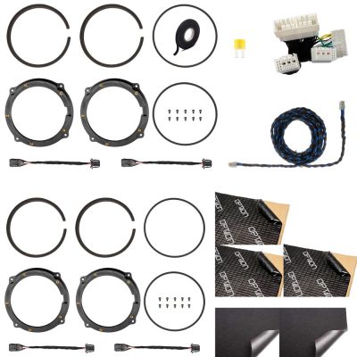 Soundsystem für KIA Ceed (CD) | DSP Endstufe + Reserverad Subwoofer + Lautsprecher Front/Heck | V2 | OPTION