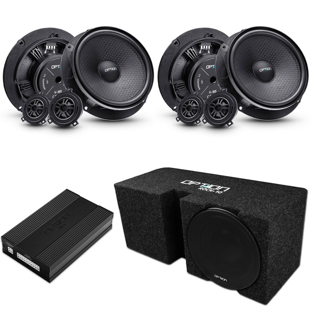 Soundsystem für Cupra Tavascan (1. Gen.) | DSP Endstufe + Lautsprecher Front & Heck + Subwoofer | V3 | OPTION Soundsystem für Cupra Tavascan (1. Gen.) | DSP Endstufe + Lautsprecher Front & Heck + Subwoofer | V3 | OPTION