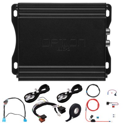 OPTION AIR-2 Verstärker für Peugeot Expert (3. Gen.) | 2-Kanal Mini Verstärker | Plug & Play