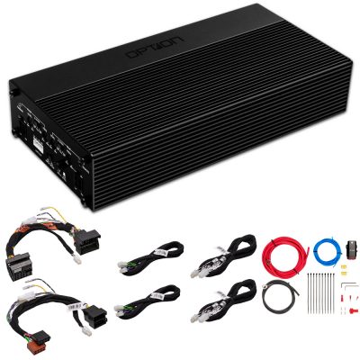 OPTION Verstärker für Audi A3 8P | 4-Kanal Plug & Play Verstärker