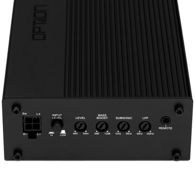 OPTION AIR-D1 1-kanals Plug & Play-forstærkersæt med ISO-tilslutning