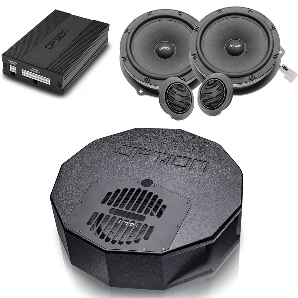 Soundsystem für Dacia Duster 3 | DSP Endstufe + Reserveradsubwoofer + Lautsprecherkit Front | V2 | OPTION Soundsystem für Dacia Duster 3 | DSP Endstufe + Reserveradsubwoofer + Lautsprecherkit Front | V2 | OPTION