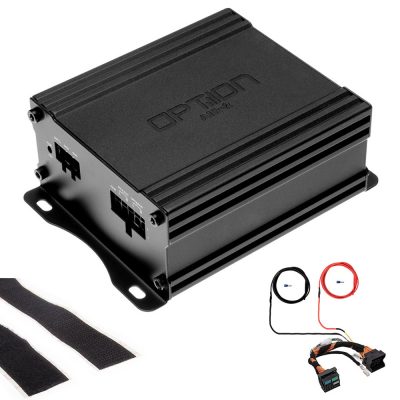 2-Kanal-Endstufen-Kit für VW Caddy V | Plug & Play | OPTION
