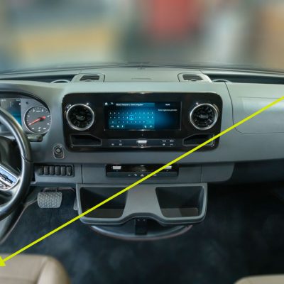 Lautsprecher für Mercedes Sprinter W907 Hochtöner Front | Plug & Play | OPTION