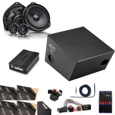Soundsystem für Iveco Daily VI + VII | V2 | DSP-Verstärker + Subwoofer + Lautsprecher | Plug & Play | OPTION