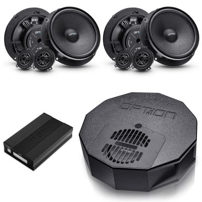 Soundsystem für Skoda Octavia IV | V4 | DSP-Endstufe + Lautsprecher + Subwoofer | OPTION