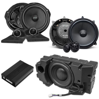 Soundsystem für Mercedes V-Klasse W447 | DSP Endstufe + Subwoofer + Lautsprecher Front und Heck | V3 | OPTION