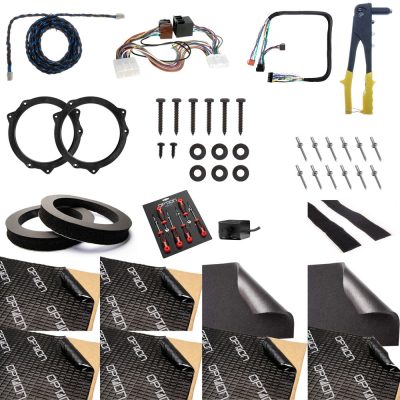 Soundsystem für Nissan Interstar (NDA/NDB/NDC) | DSP Endstufe + Subwoofer + Lautsprecher | V1 | OPTION