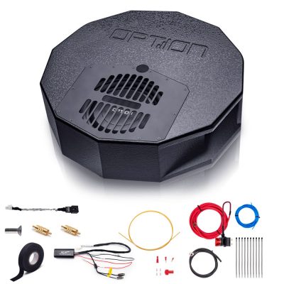 Subwoofer für Skoda Octavia IV mit Canton Soundsystem | Reserverad-Subwoofer Plug & Play | OPTION