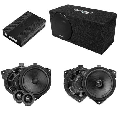 Soundsystem für Toyota GR Yaris (Facelift) | DSP Endstufe + Subwoofer + Lautsprecher Front + Heck | OPTION