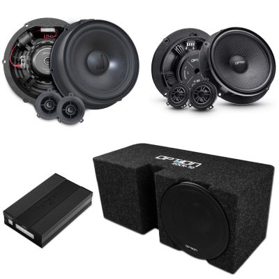 Komplet lydpakke V2 til VW ID.7 med standardlydsystem | DSP, højttalere og subwoofer | OPTION