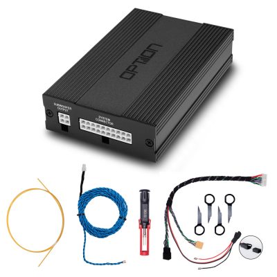 DSP6-forstærker til VW Tiguan II (også Hybrid) | DSP-forstærker + Plug & Play kabelkit | OPTION