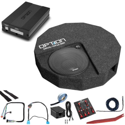 Soundsystem til Opel Astra L | V1 | DSP6 forstærker + reservehjuls-subwoofer | Plug & Play | OPTION