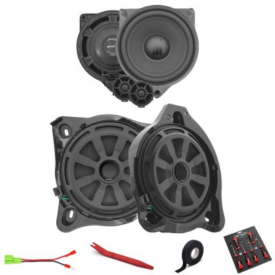 Lautsprecher Set für Mercedes C-Klasse (W205) | Subwoofer + Lautsprecher Front | OPTION