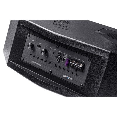 Subwoofer Kit für Opel Astra J | DRIVE10BR-A Komplettset | Plug & Play | OPTION