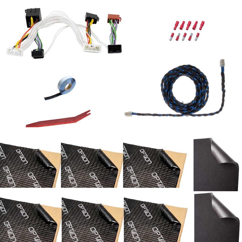 Soundsystem für Toyota Corolla 12. Gen. E21 | DSP Endstufe + Reserverad-Subwoofer + Lautsprecher Front & Heck | V2 | OPTION Soundsystem für Toyota Corolla 12. Gen. E21 | DSP Endstufe + Reserverad-Subwoofer + Lautsprecher Front & Heck | V2 | OPTION