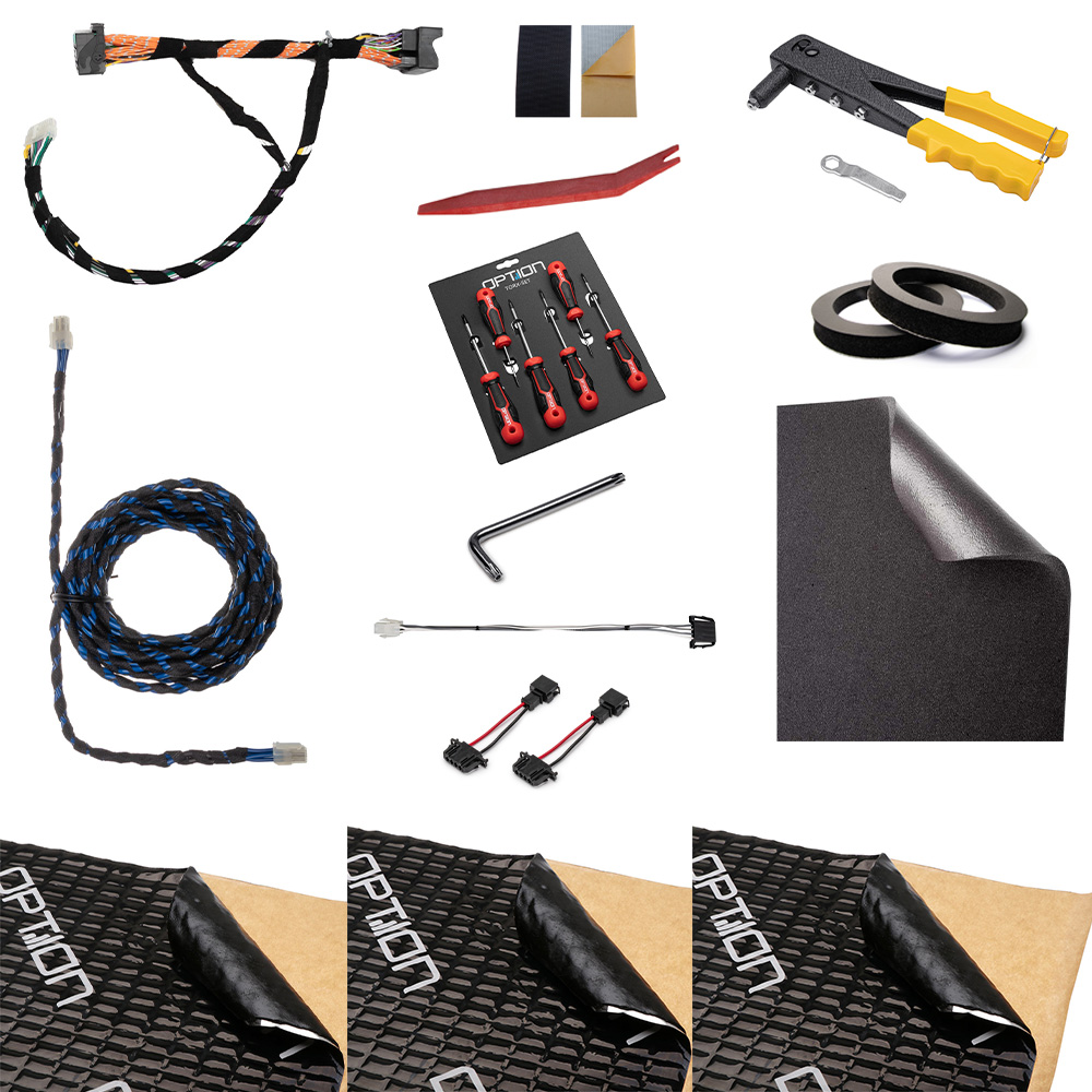 DSP Soundsystem für Skoda Karoq 1. Generation | V2 Rock (DSP Endstufe + Frontlautsprecher-Set + Subwoofer in Reserverad) | Plug & Play | OPTION DSP Soundsystem für Skoda Karoq 1. Generation | V2 Rock (DSP Endstufe + Frontlautsprecher-Set + Subwoofer in Reserverad) | Plug & Play | OPTION