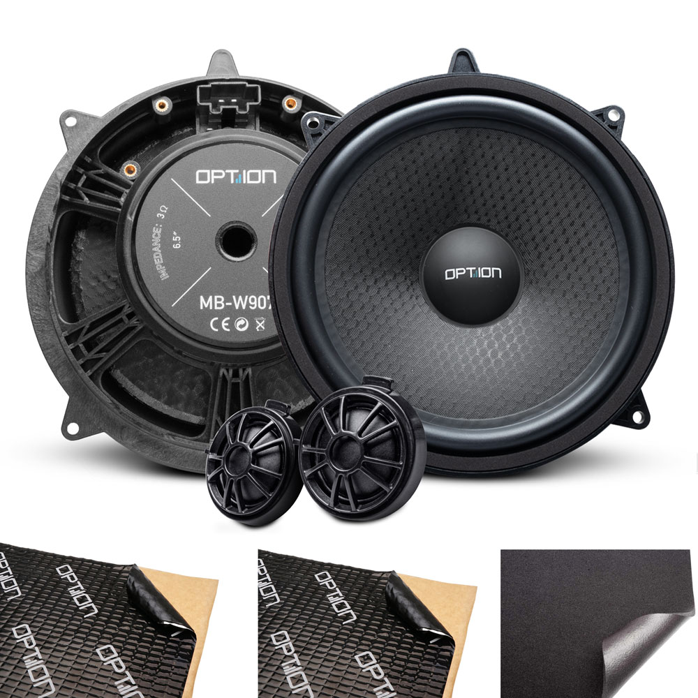 Hecklautsprecher Kit für Mercedes Vito / V-Klasse W447 | OPTION | SET-276 Hecklautsprecher Kit für Mercedes Vito / V-Klasse W447 | OPTION | SET-276