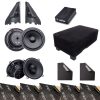 Soundsystem für Suzuki Jimny GJ/HJ - DSP-Verstärker, Front/Heck Lautsprecher, Subwoofer + Dämmung | OPTION
