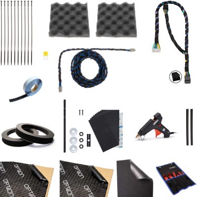 Soundsystem für Ford Kuga 3 (vFl) | DSP Endstufe + Reserverad-Subwoofer + Lautsprecher | V2 | OPTION