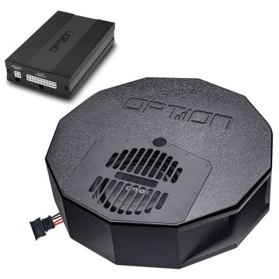 Soundsystem für Seat Tarraco KN (Beats, ohne LWL) DSP-Verstärker mit Reserverad-Subwoofer | OPTION