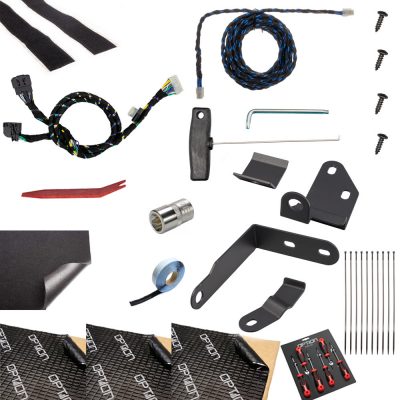 Soundsystem für Mercedes V-Klasse W447 2020-2024 Standard 1. Facelift | DSP Endstufe + Subwoofer + Frontlautsprecher | V2 | OPTION