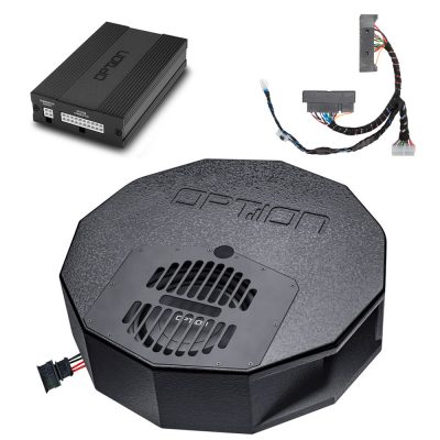 Soundsystem für Seat Tarraco KN (Beats, mit LWL) DSP-Verstärker und Reserverad-Subwoofer | OPTION