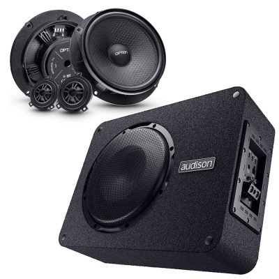 Soundsystem für VW T-Roc | V2 | Subwoofer + Lautsprecher | Plug & Play | OPTION