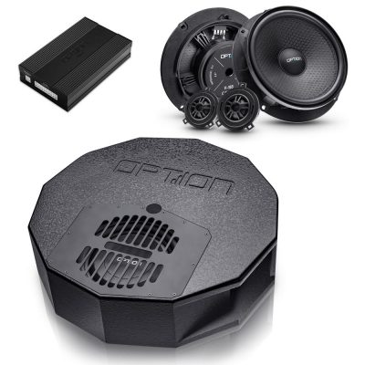 Soundsystem für Skoda Octavia IV | V3 | DSP-Endstufe + Lautsprecher + Subwoofer | OPTION