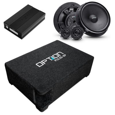 Soundsystem für VW Golf 7 | V3 | Lautsprecher + DSP-Verstärker + Subwoofer | OPTION