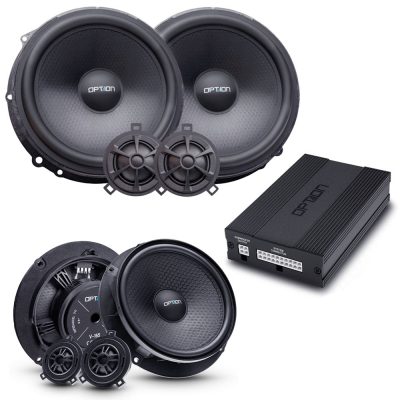 Soundsystem für Seat Leon (KL) DSP-Verstärker, Lautsprecher Front u. Heck | V2 | OPTION