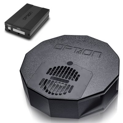 Soundsystem für Dacia Duster 3 | DSP Endstufe + Reserveradsubwoofer | V1 | OPTION