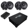Soundsystem für VW Golf 7 | V4 | DSP-Verstärker + Lautsprecher Front+Heck + Subwoofer | OPTION