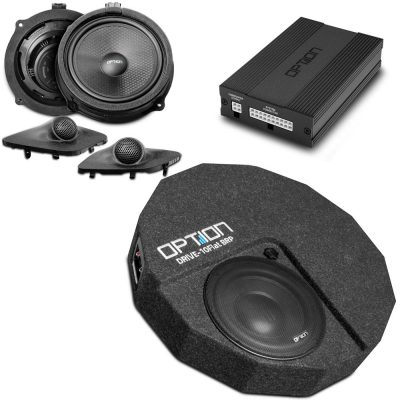 Soundsystem für Hyundai i30 PD (2017–2020) | DSP Endstufe + Subwoofer + Lautsprecher Front | V3 | OPTION