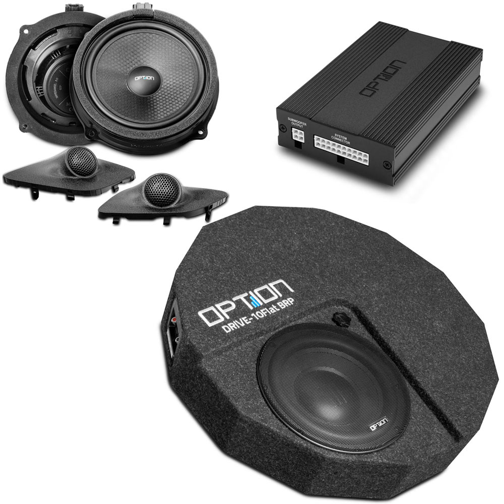 Soundsystem für Hyundai i30 PD (2017–2020) | DSP Endstufe + Subwoofer + Lautsprecher Front | V3 | OPTION Soundsystem für Hyundai i30 PD (2017–2020) | DSP Endstufe + Subwoofer + Lautsprecher Front | V3 | OPTION